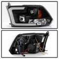 1922 RAM 1500 BLACK BEZEL FULL LED W/DRL HEADLIGHT OE LEFT