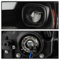 1922 RAM 1500 BLACK BEZEL FULL LED W/DRL HEADLIGHT OE LEFT