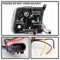 1922 RAM 1500 BLACK BEZEL FULL LED W/DRL HEADLIGHT OE LEFT