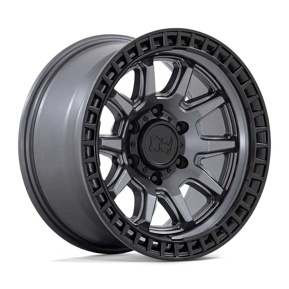 BR001 17X8.5 6X5.5 M-GNMTL BLK-LP -10MM