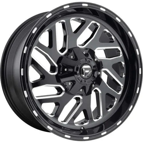 Fuel Wheels black auto part