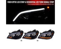 W164 PROJECTOR HEADLIGHTS WITH SEQUENTIAL LED TURN SIGNAL GLOSSY BLACK HOUSING AND CLEAR LENS - HALOGEN BULBS INCLUDED - US SPEC VEHICLES ONLY