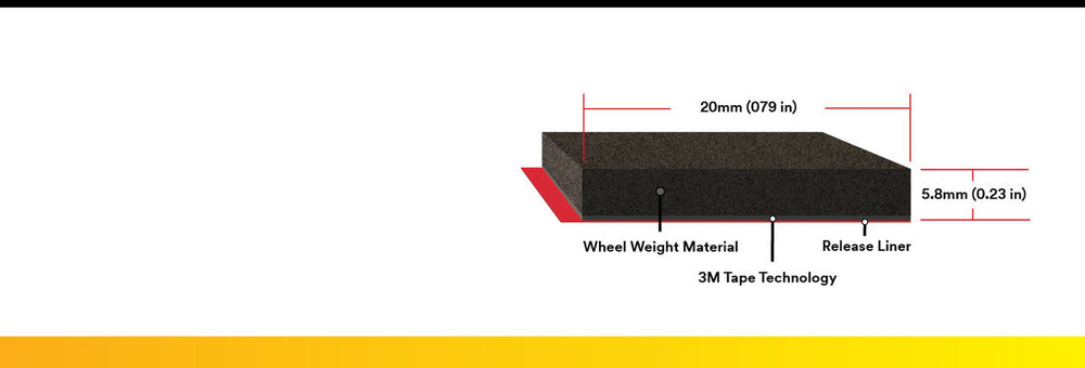 3M WHEEL WEIGHT TN6020E