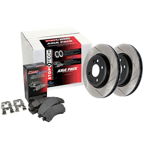 Street Axle Pack, Slotted, Front