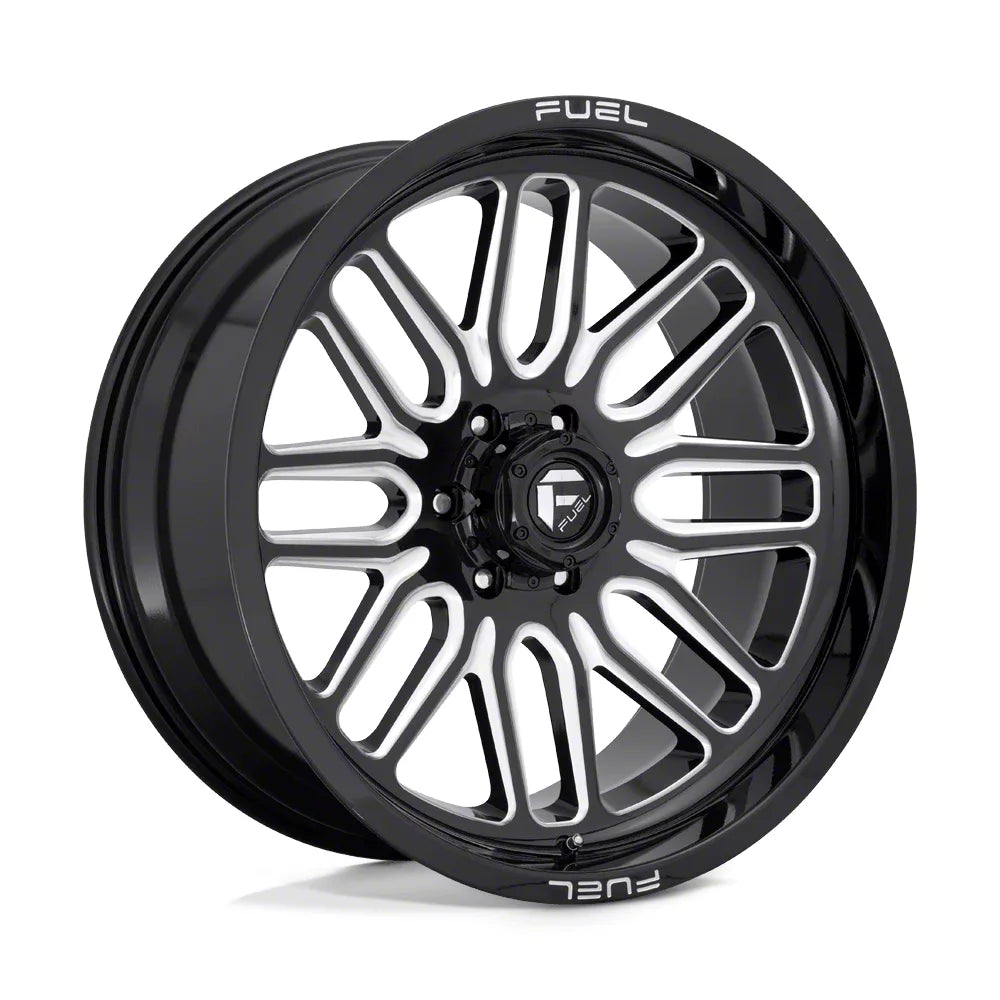 ~(45 lbs. 23X23X13)~ IGNITE 20x10 8x165.10 GLOSS BLACK MILLED (-18 mm)