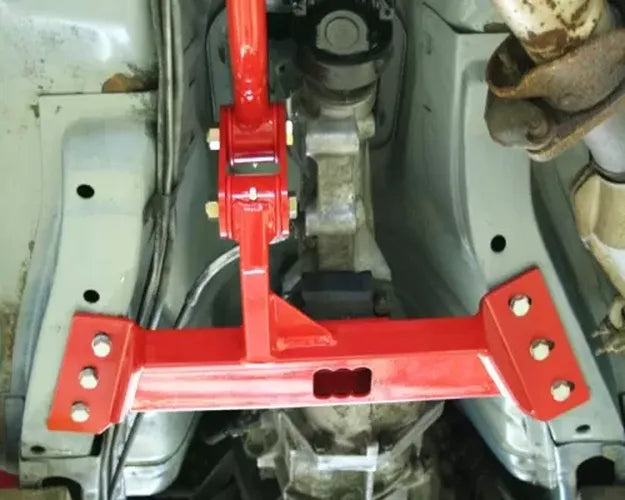 UMI Performance 82-92 GM F-Body Tunnel Mounted Trq. Arm Fits T5 TH350- No Loop - Red
