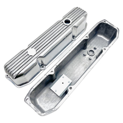 BB MOPAR 383-440 VALVE COVERS FINNE