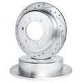 R1 Concepts Brake Rotor- D/S - Silver Fits INFINITI QX56