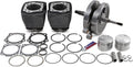 S&S Cycle 84-99 BT 96in Sidewinder Big Bore Stroker Kit - Wrinkle Black