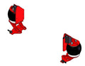 ~(250 lbs. 48X42X24)~ 2010+ RAM 2500 Alpha Series Front Bumper-Winch Center no parking sensors stock width Bare Metal
