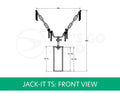 JACKIT TS TWINSPIN TWO BIKE CARRIER