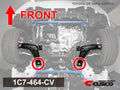 Cusco 89-94 Nissan Skyline / GT-R Lower Arm Pillowball Bushing Kit - Rear