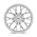 ~(31 lbs. 20X20X10)~ TSW SEBRING 18x8.5 5/120 ET35 CB76.1 SILVER W/ MIRROR CUT FACE
