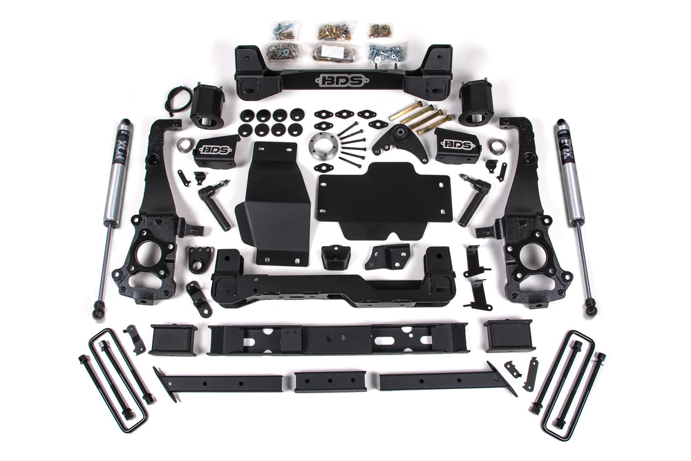 6" LIFT KIT W/ REAR FOX 2.0