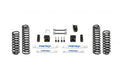 Fabtech 07-18 Jeep JK 4WD 4-Door 3in Sport System w/DL Shocks