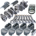 Eagle Chevy LT1350 1Pc 3.750in Crank 5.700in I-Beam Rods -5cc 4.060in Pistons Rotating Assembly