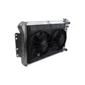 Radiator w/Fans Camaro 67-69 LS Auto Trans Raw