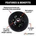 INV 21 X 75 3/8 HC65 RH1 C-WH R-BK-