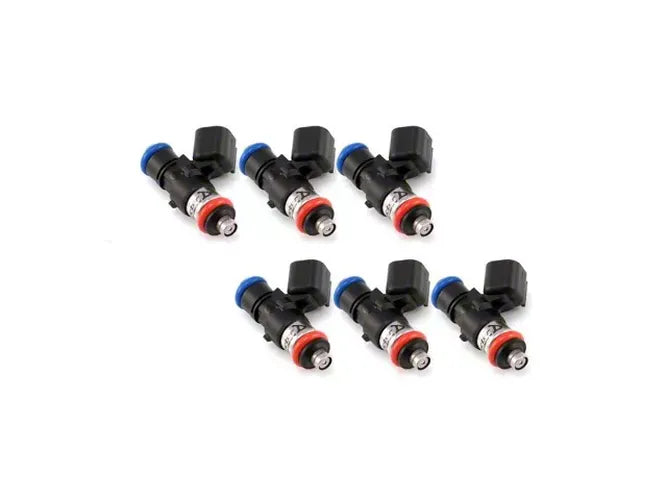 Injector Dynamics 1340cc Injectors- 34mm Length-No Adapt Top(14mm O-Ring)/15mm Low O-Ring(Set of 6)