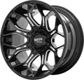MO808 20X9 5X5.5/150 00MM GLOSS BLACK MILLED