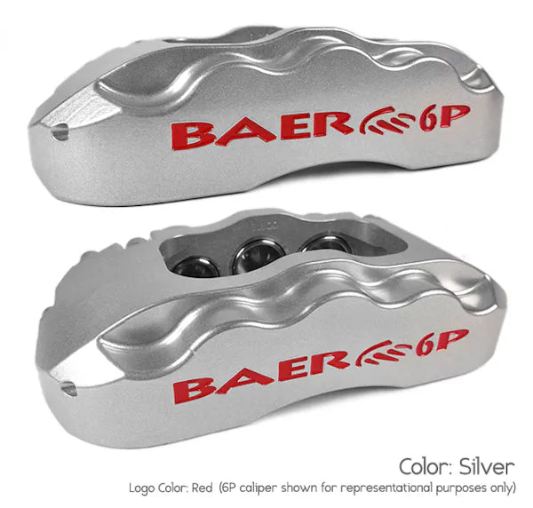 13" Track4 Brake Sys FF Slvr 78-88 G-bod