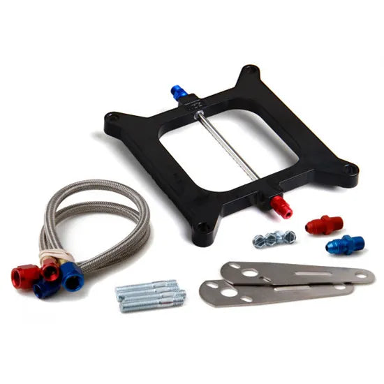 Big Shot Injector Plate Big Shot Injector Plate W/Jets & Plumbing Holley Square Bore V8 NOS
