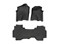 WeatherTech Black Front Rear FloorLiner HP Fits -20-24 Dodge RAM 441428-1-4IM