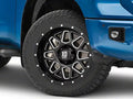 KMC XD SERIES XD820 GRENADE SATIN BLK BLK W/MILLED SPOKES 20x10 5X150 bp 4.56 b/