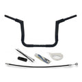 Burly Brand Jason Bar 14in - Gloss Black