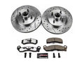Power Stop 87-93 Ford Mustang Front Z26 Street Warrior Brake Kit