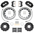 Wilwood 99-02 Nissan Skyline Superlite 6R Front BBK w/ 12.88in D/S Rotors & Flexlines - Red