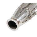 Small Block Chevy Turbo Headers Polished Finish Small Block Chevy Turbo Header (Up And Forward) 304SS 1-7/8 Inch 2-1/2 Inch Collector- Polished Finish FlowTech