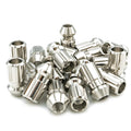 Billetworkz Torched Titanium Lug Nuts - 12x1.5mm - Fits Hondas Acuras Toyotas Lexus Mazda and Mitsubishi