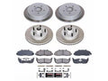 Power Stop 99-00 Ford F-150 Front and Rear Semi-Coated Rotor Kit