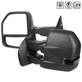 LED PROJECTOR HEADLIGHTS WITH SEQUENTIAL TURN SIGNAL - CLEAR LENS WITH MATTE BLACK HOUSING