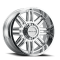 Aluminum Wheels 17x9 Split 948C Chrome 18 Offset 8 on 170 Bolt Pattern 125.2 Bore Raceline