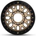 OUTLAW Cast Beadlock Wheel 8 LUG 17x9 8x6.5 (8x165.1) -38mm Offset 3.5 Backspace