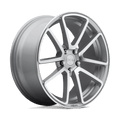 Rotiform R120 SPF Wheel 19x8.5 5x112 45 Offset - Gloss Silver Machined