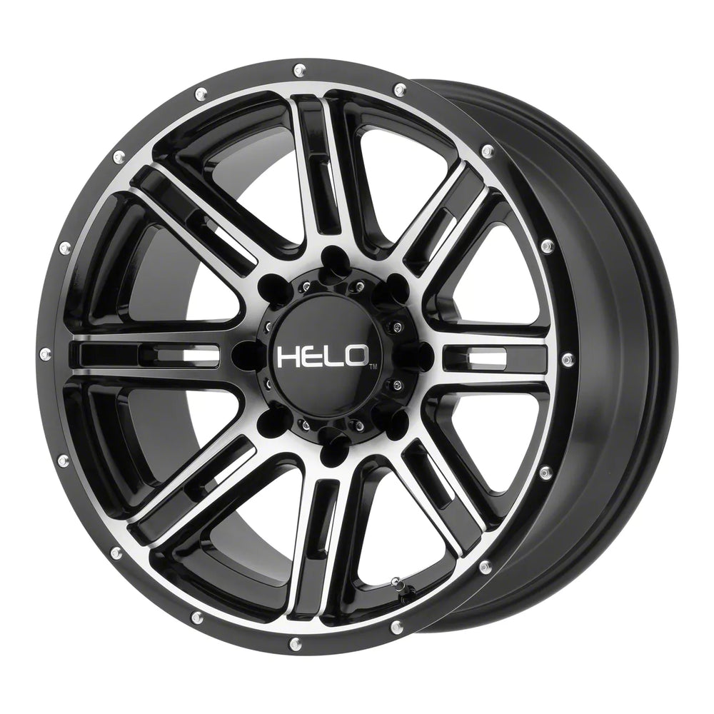 HE900 20X9 6X120 G-BLK MACH 00MM