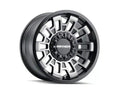 MAYHEM CORTEX 8113 MATTE BLACK W MACHINED DART TINT 17X9 5-127 5-139.7 -12MM 87.1MM