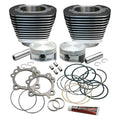 S&S Cycle 99-06 BT 4-18in Bore Crankcase - Silver