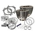 S&S Cycle 99-06 BT 4-18in Bore Crankcase - Silver