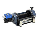 SI 10000 HYDRAULIC WINCH 10000 LBS STD DRUM MANUAL FREESPOOL 2STAGE PLANE