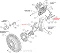 Wilwood auto part installed view