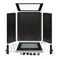 Westin EXP Truck Cap COMPLETE KIT A+BS (23-25 Chevy/GMC Colorado/Canyon CC 5ft Bed) - Black