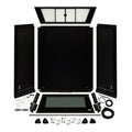 Westin EXP Truck Cap COMPLETE KIT A+BS (23-25 Chevy/GMC Colorado/Canyon CC 5ft Bed) - Black
