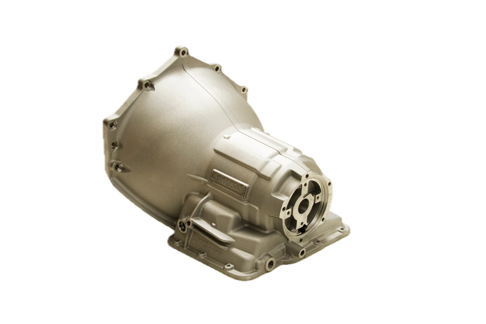 ~(45 lbs. 19X19X16)~ 1 piece chevy superglide transmission case