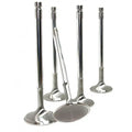 GSC P-D Subaru EJ205/EJ207/EJ257 Chrome Polished Super Alloy Exhaust Valve - 32mm Head - Set of 50