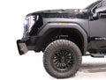24C SIERRA 2500/3500 STEEL SENSOR FRONT BUMPER W/ NO GUARD GLOSS BLACK