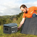 LITHIUM CUBE EX18 SOLAR GENERATOR 48V 1440WH 120V RMS OUTPUT BLACK